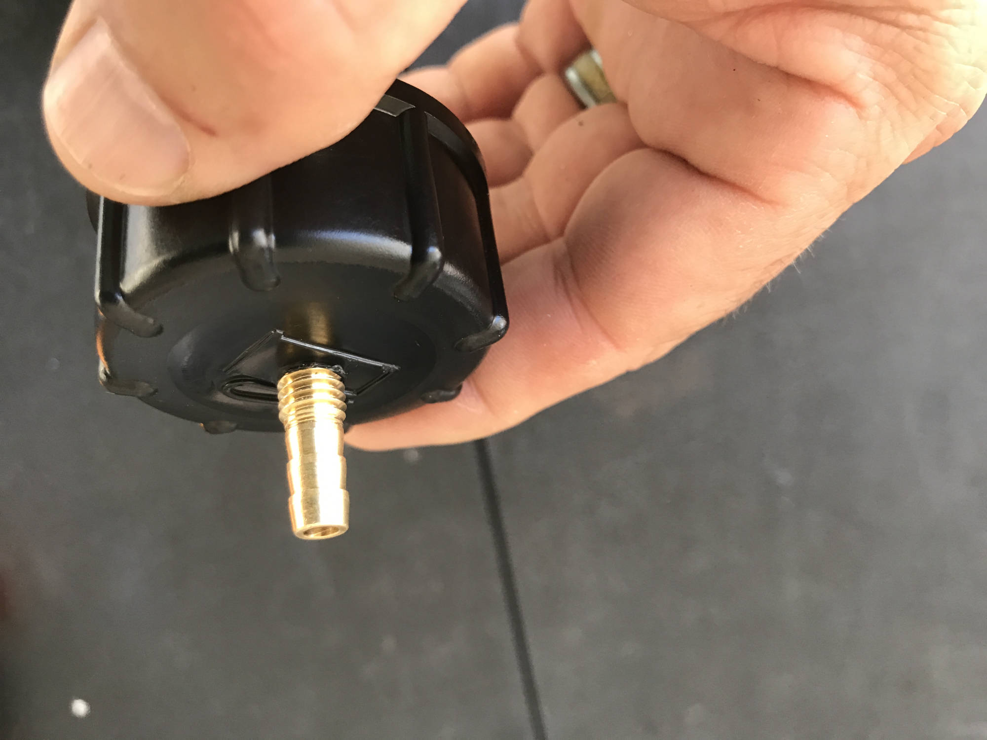 External Gas Tank Fittings